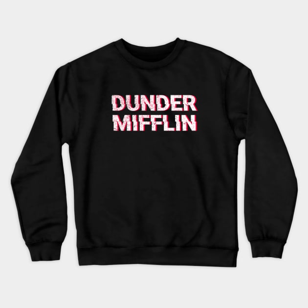 Dunder Mifflin Glitch Crewneck Sweatshirt by Printnation